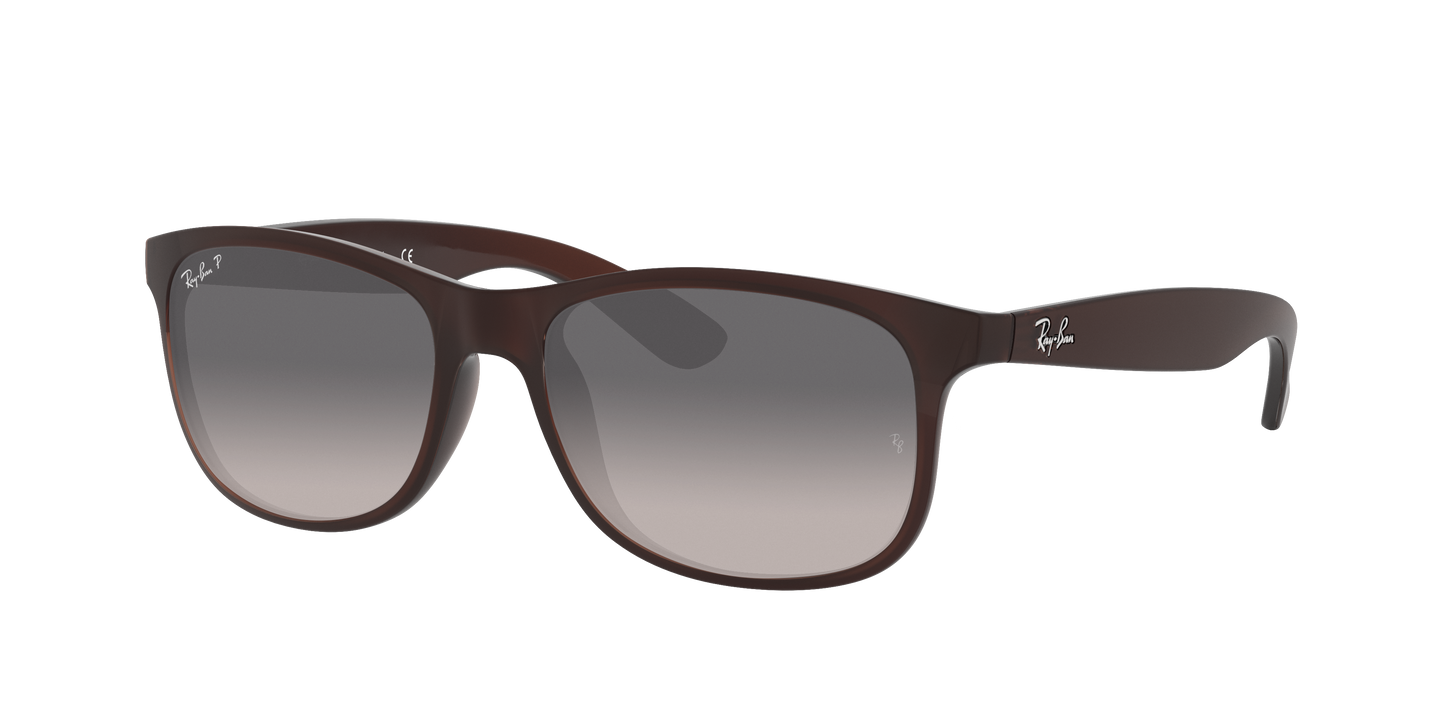 BROWN, Grey Gradient-Polarized, Rayban