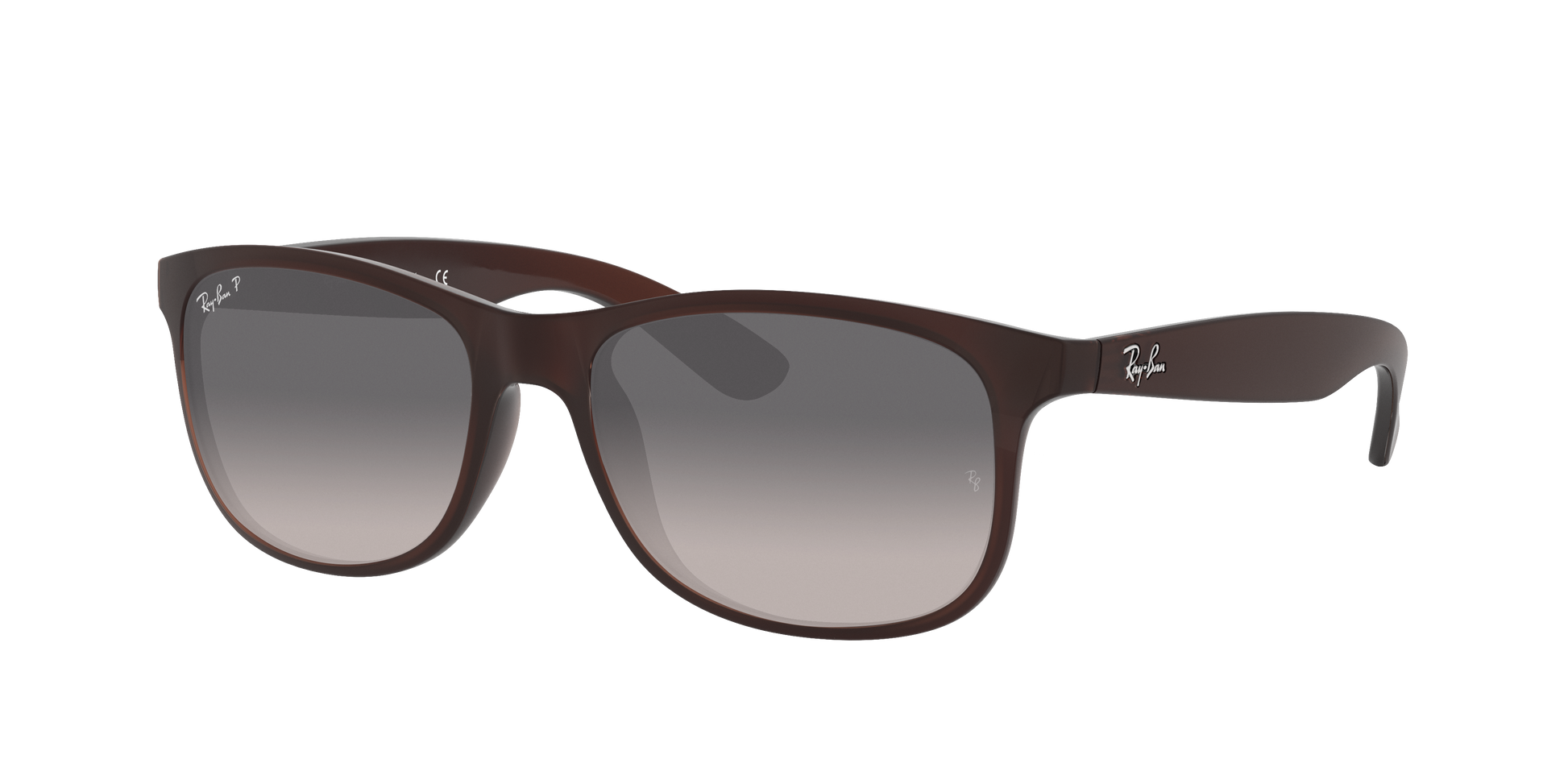BROWN, Grey Gradient-Polarized, Rayban