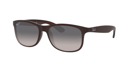 BROWN, Grey Gradient-Polarized, Rayban