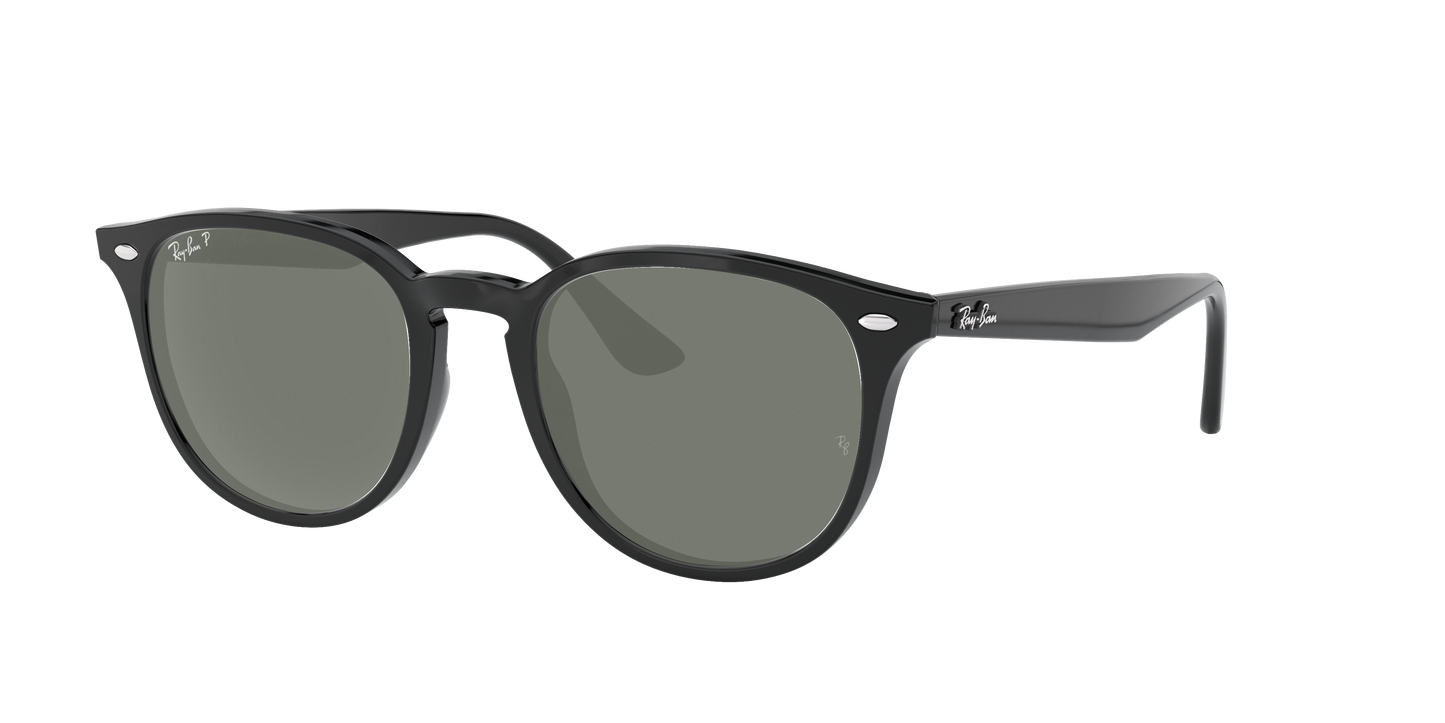 Black, Green-Polarized, Rayban