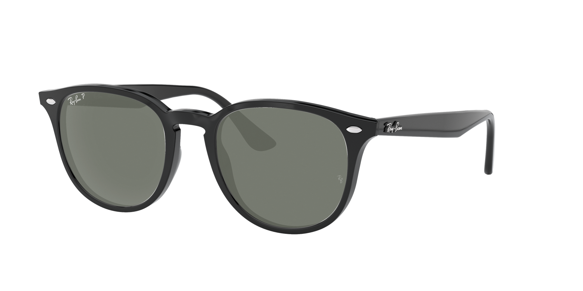 Black, Green-Polarized, Rayban