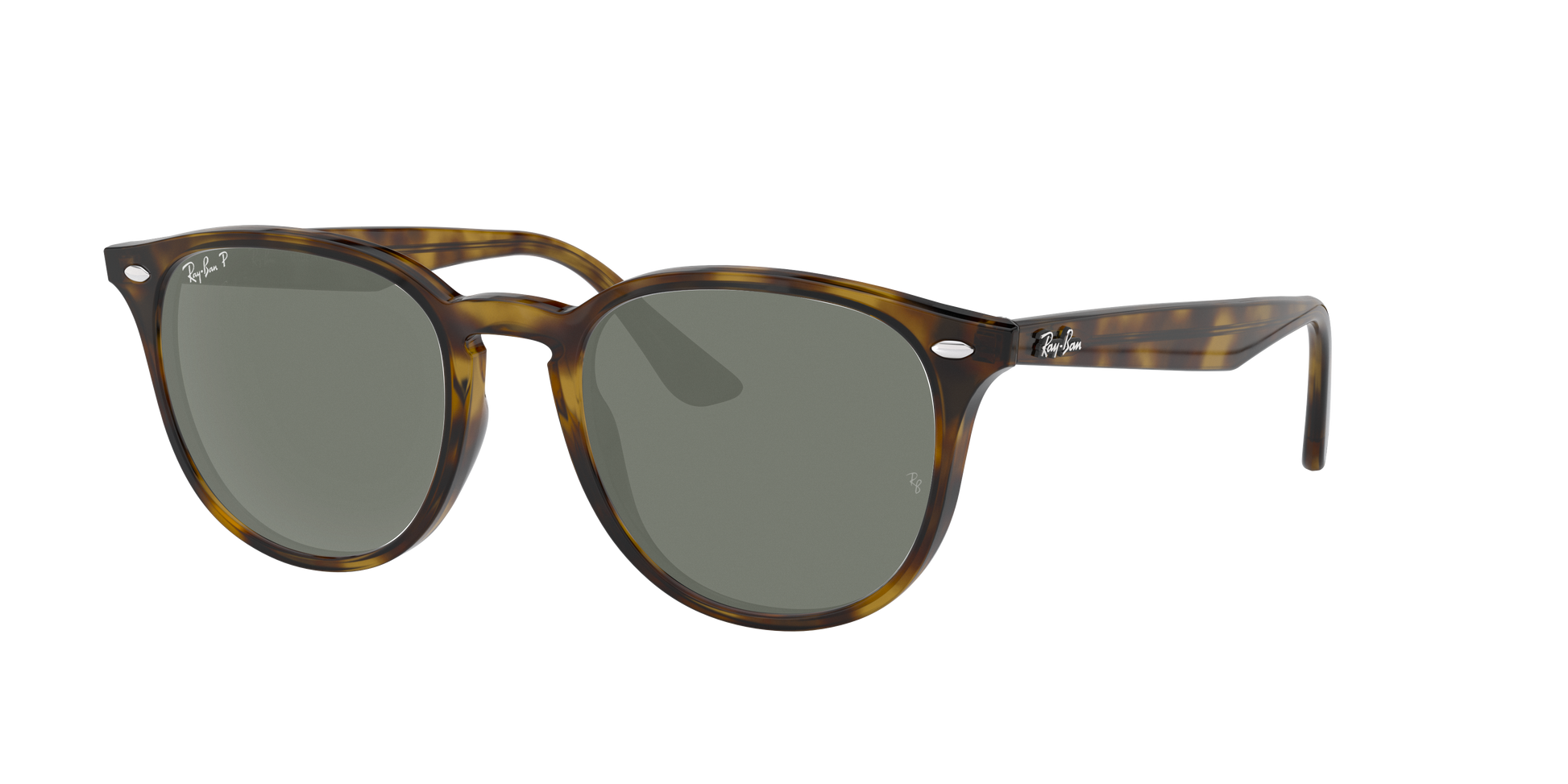 Light Havana, Green-Polarized, Rayban