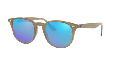 OPAL BEIGE, Mirrored Blue-Polarized, Rayban