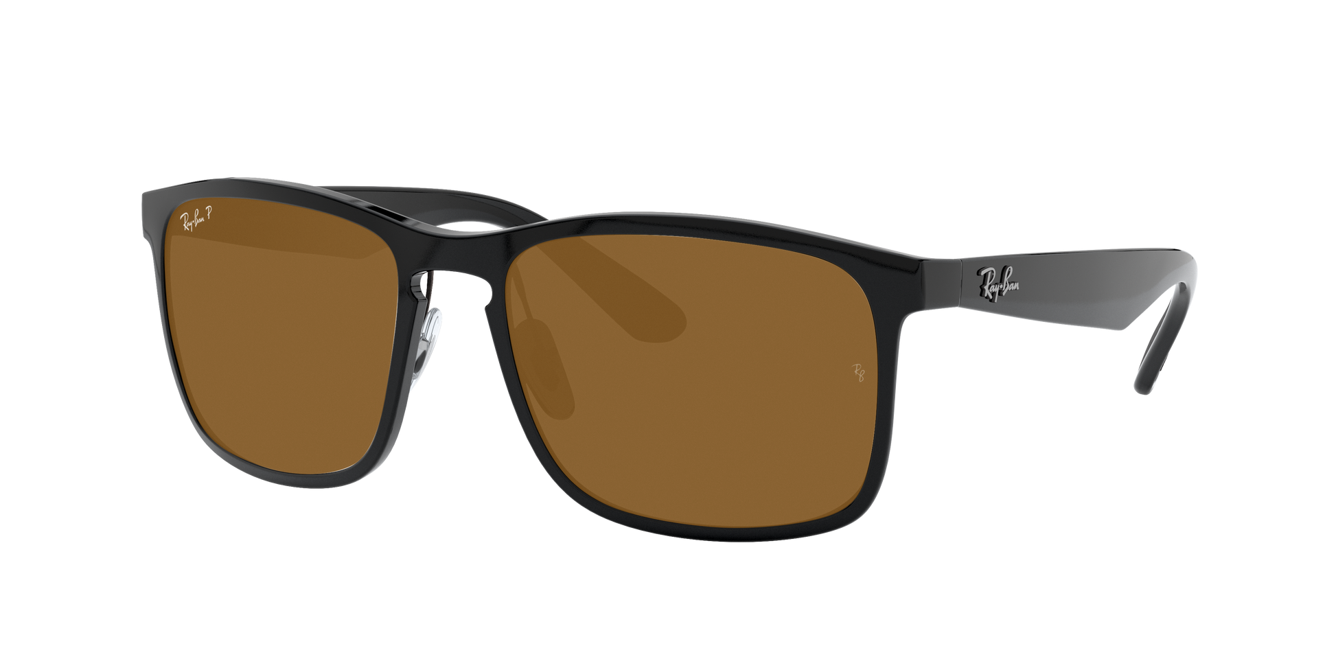 Black, Brown-Polarized, Rayban
