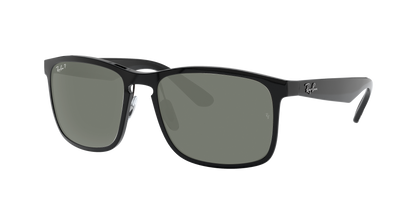 Black, Green-Polarized, Rayban