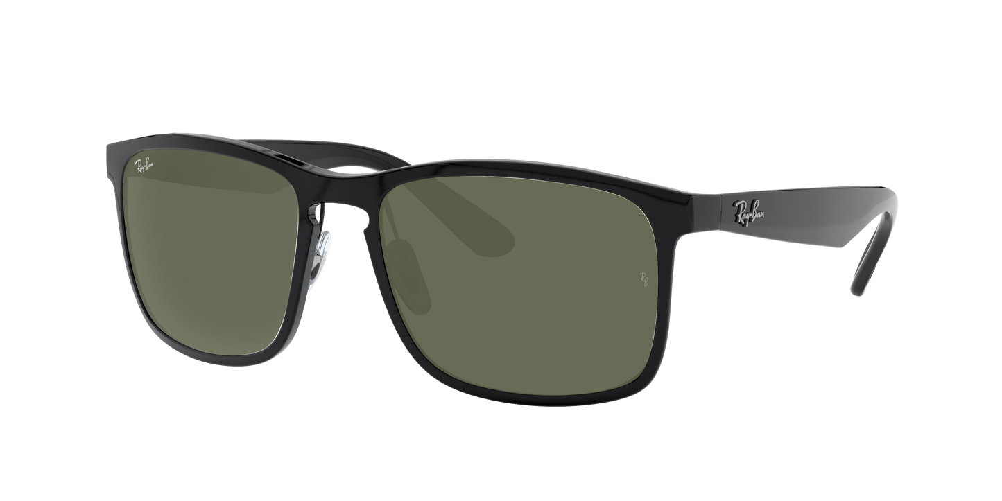 Black, Green, Rayban