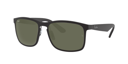 Matte Black, Green, Rayban