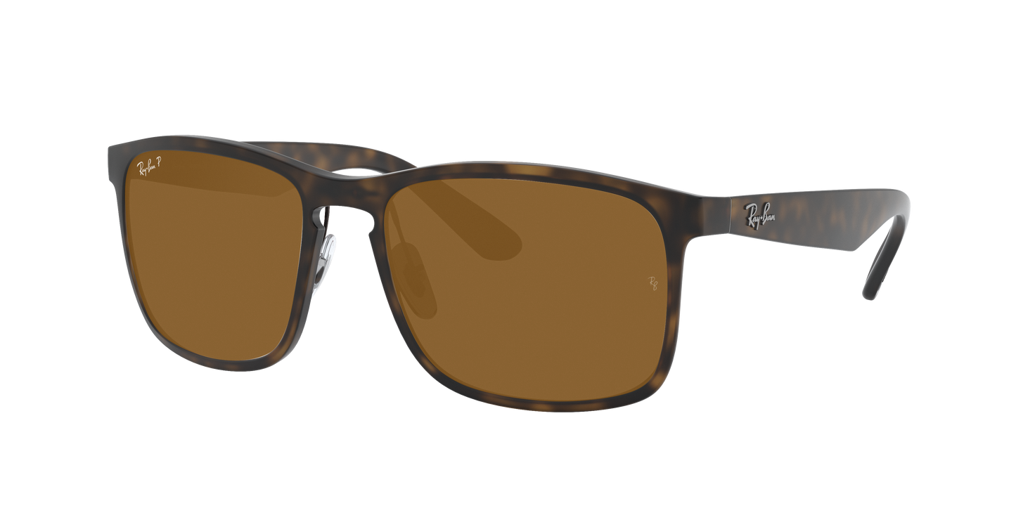 MATTE HAVANA, Brown-Polarized, Rayban