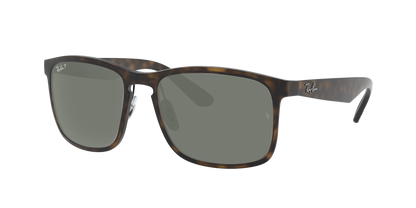 MATTE HAVANA, Green-Polarized, Rayban