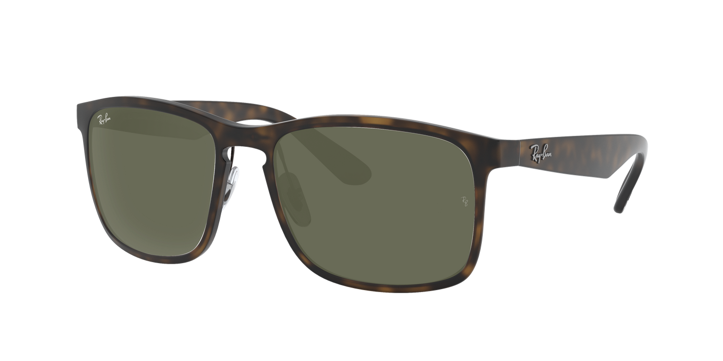 MATTE HAVANA, Green, Rayban