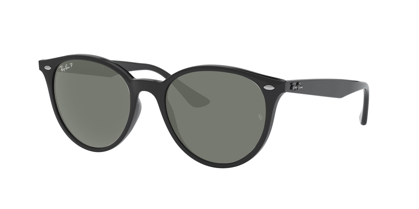 Black, Green-Polarized, Rayban