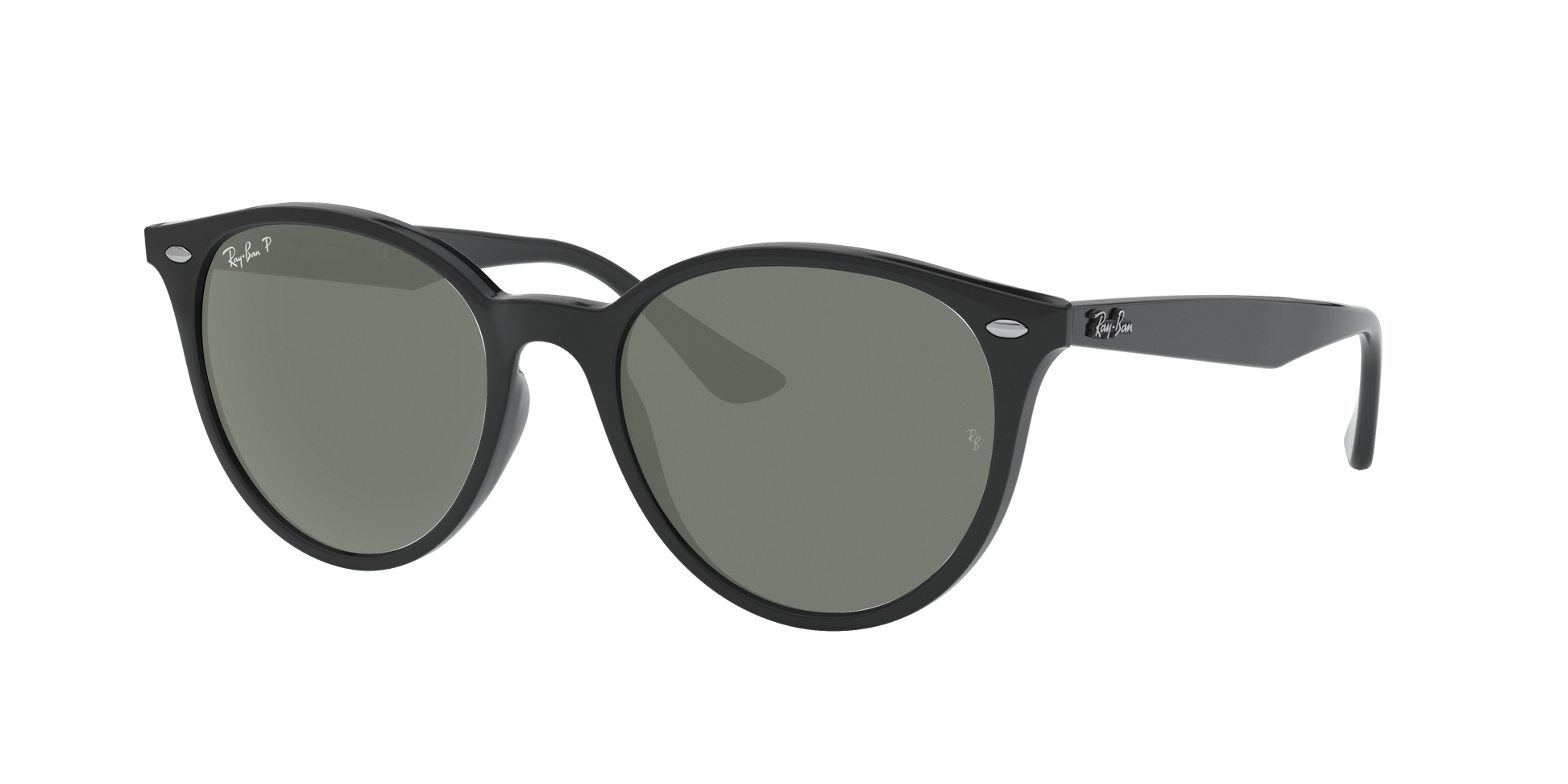 Black, Green-Polarized, Rayban
