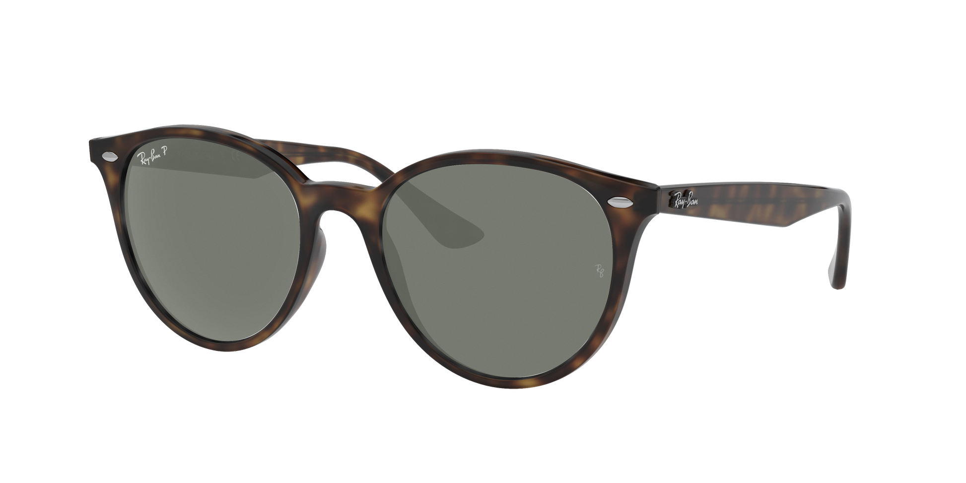 Light Havana, Green-Polarized, Rayban