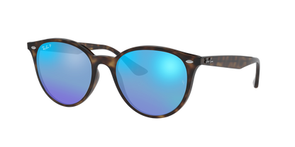 Light Havana, Mirrored Blue-Polarized, Rayban