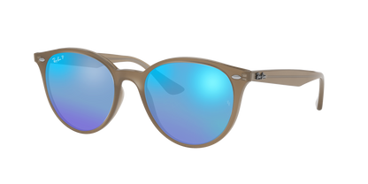 OPAL BEIGE, Mirrored Blue-Polarized, Rayban