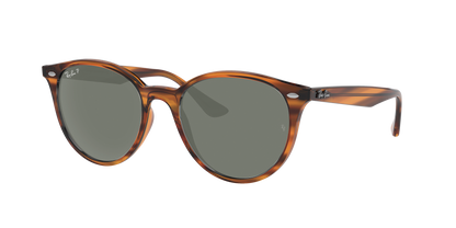 STRIPED RED HAVANA, Green-Polarized, Rayban