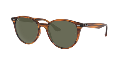 STRIPED RED HAVANA, Green, Rayban