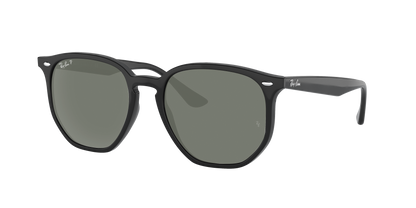 Black, Green-Polarized, Rayban