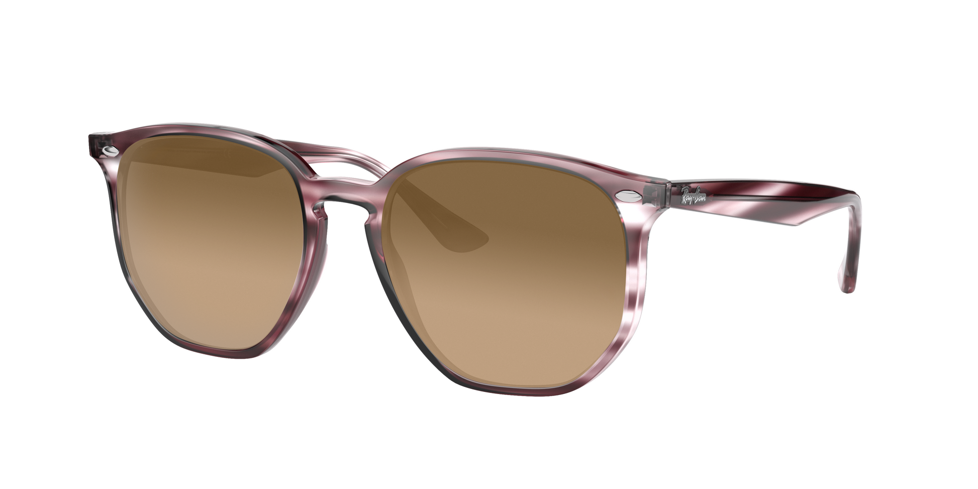 STRIPED BORDEAUX HAVANA, Brown Gradient, Sunberryrx