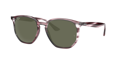 STRIPED BORDEAUX HAVANA, Green, Rayban