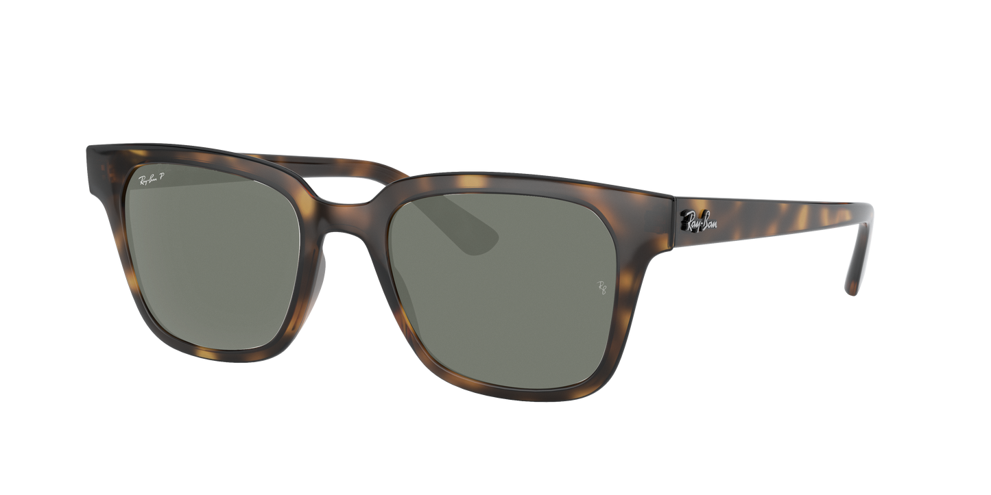 Light Havana, Green-Polarized, Rayban