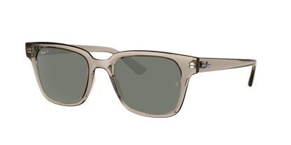 Transparent Grey, Green-Polarized, Rayban