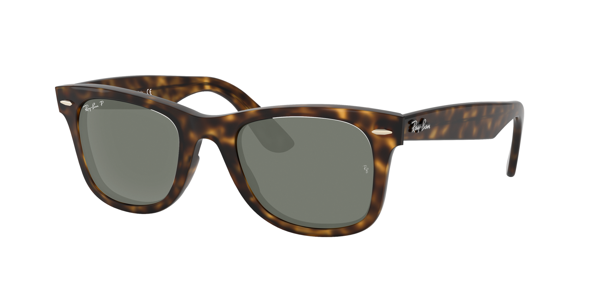 Light Havana, Green-Polarized, Rayban
