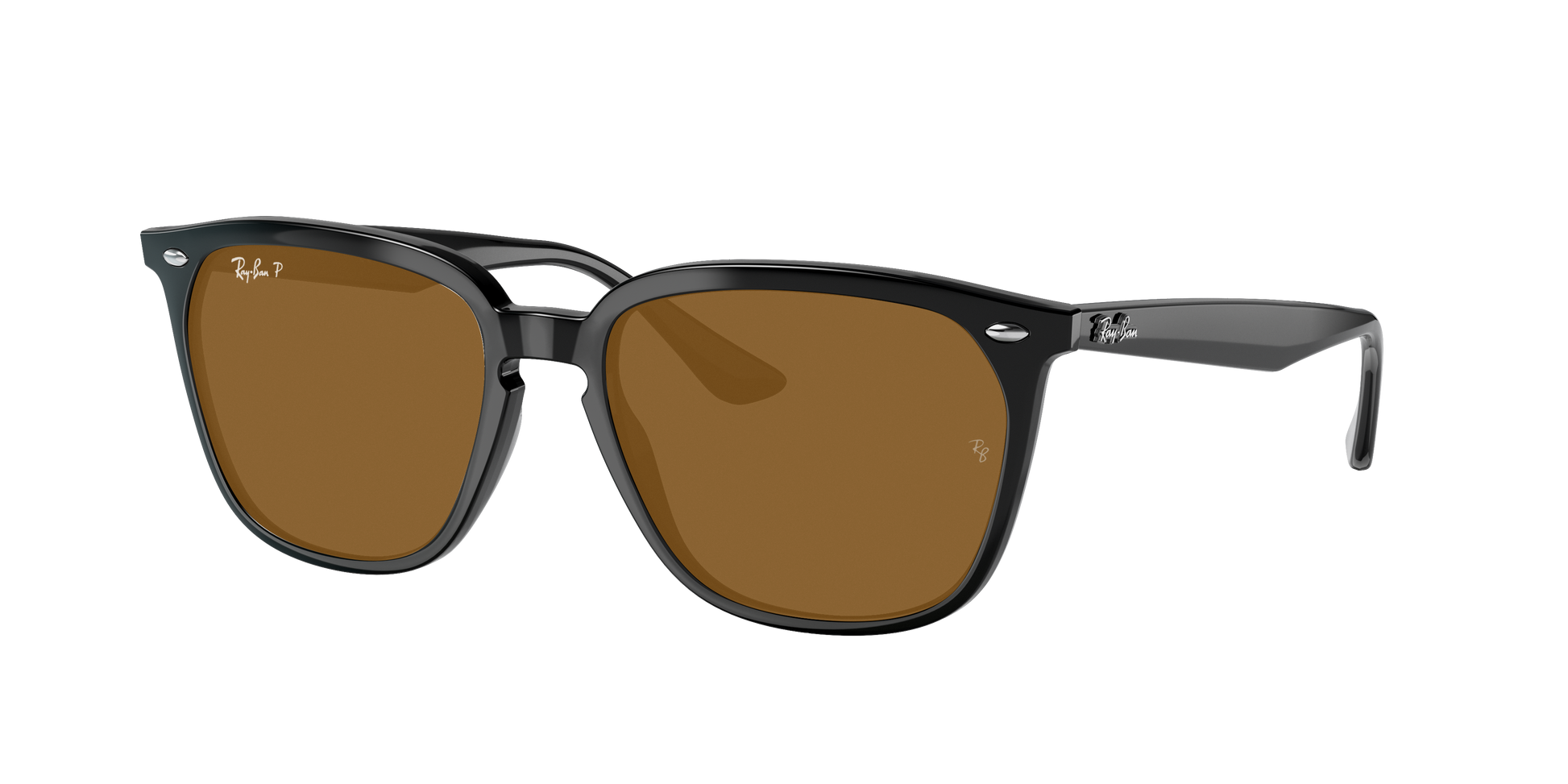 Black, Brown-Polarized, Rayban