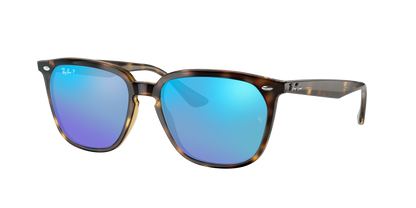 Havana, Mirrored Blue-Polarized, Rayban
