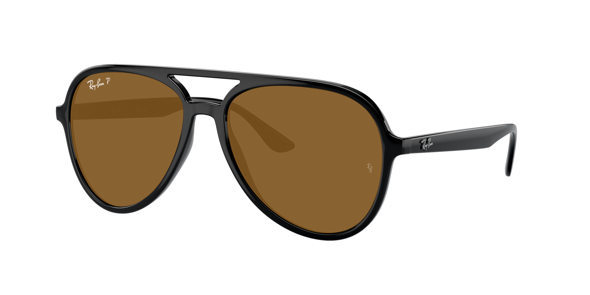 Black, Brown-Polarized, Rayban
