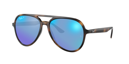 Havana, Mirrored Blue-Polarized, Rayban