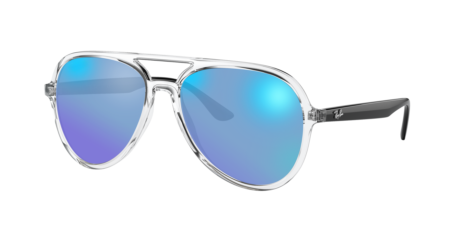 TRANSPARENT, Blue-Mirrored, Sunberryrx