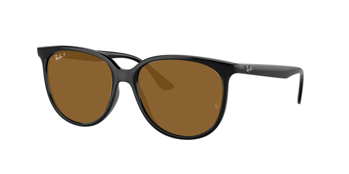 Black, Brown-Polarized, Rayban