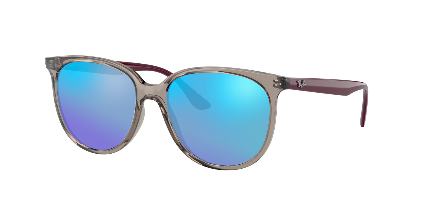 Transparent Grey, Blue-Mirrored, Sunberryrx