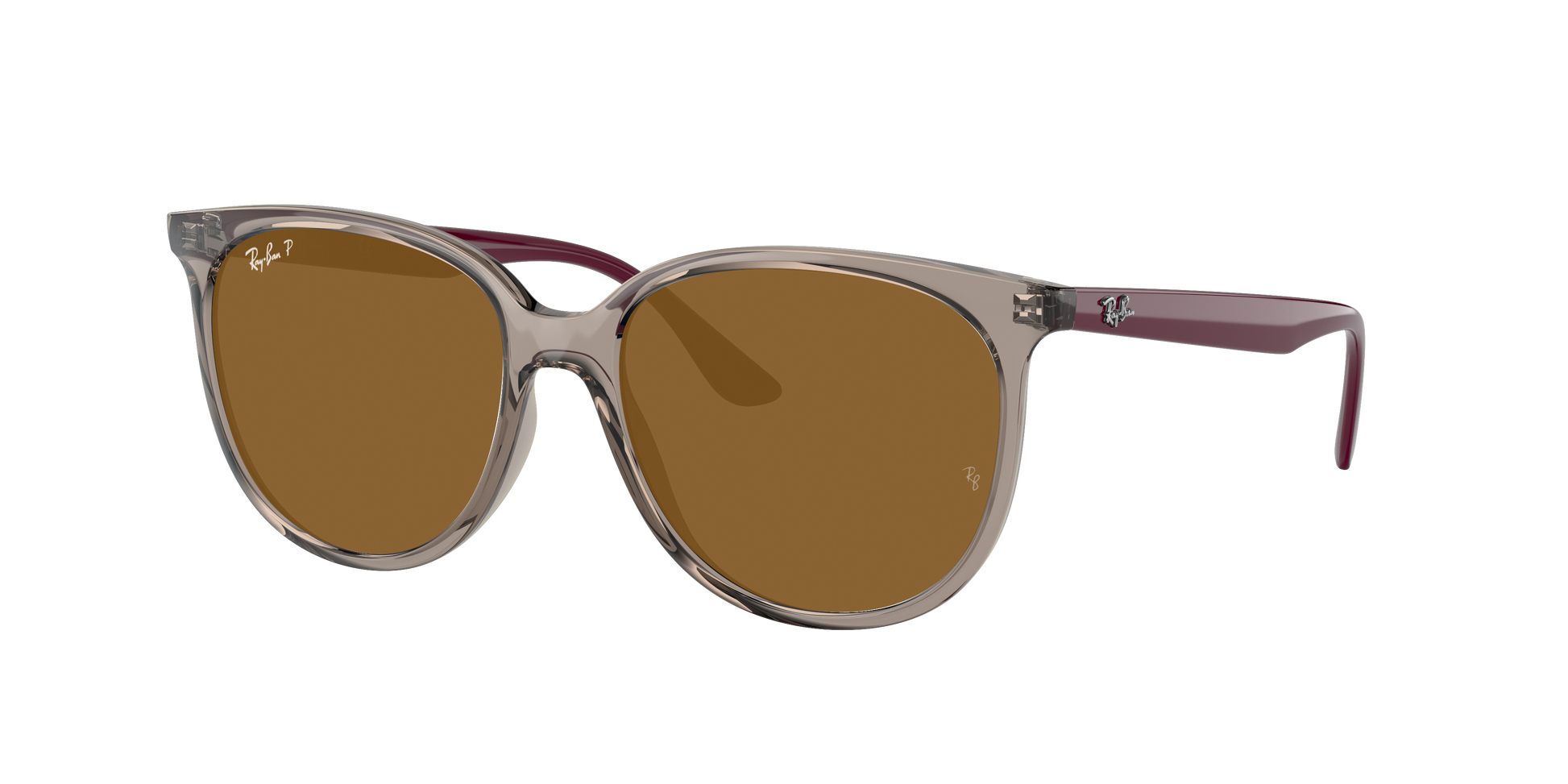 Transparent Grey, Brown-Polarized, Rayban