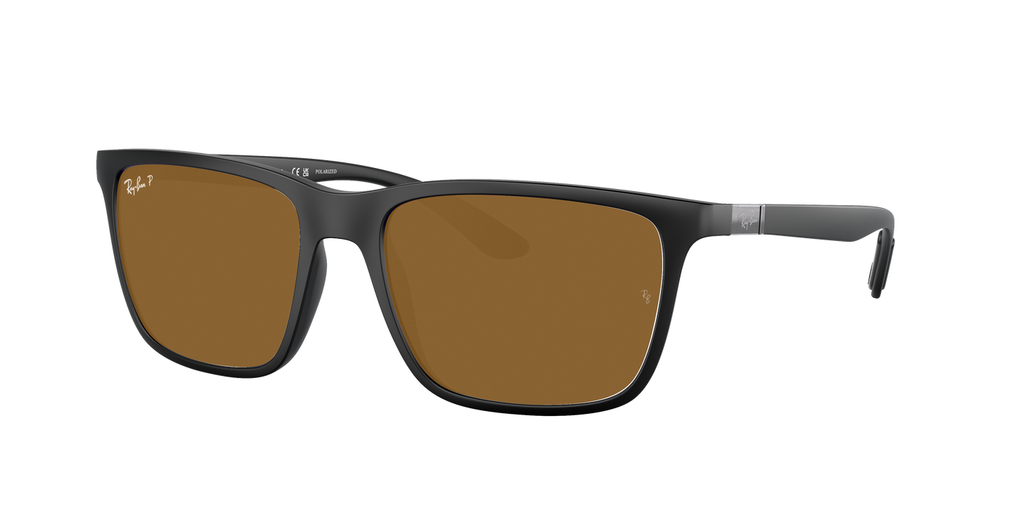 Black, Brown-Polarized, Rayban