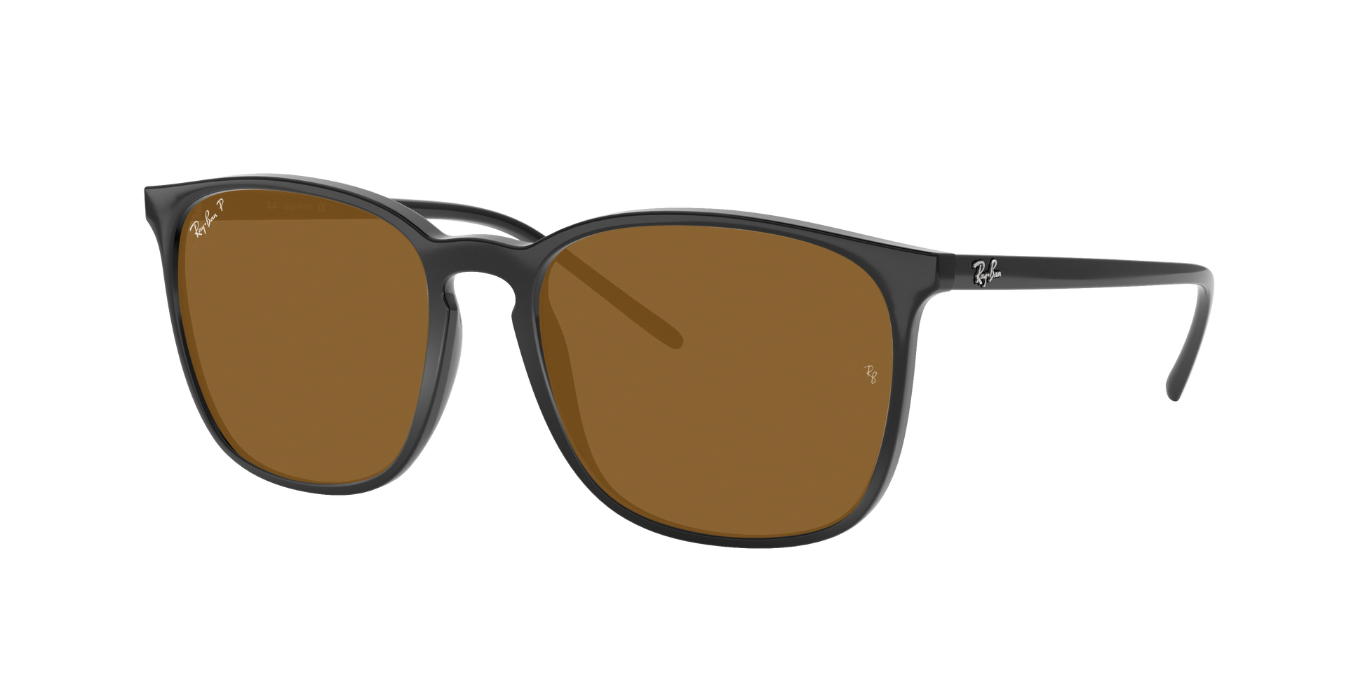 Black, Brown-Polarized, Rayban