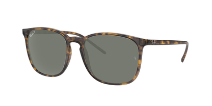 Light Havana, Green-Polarized, Rayban