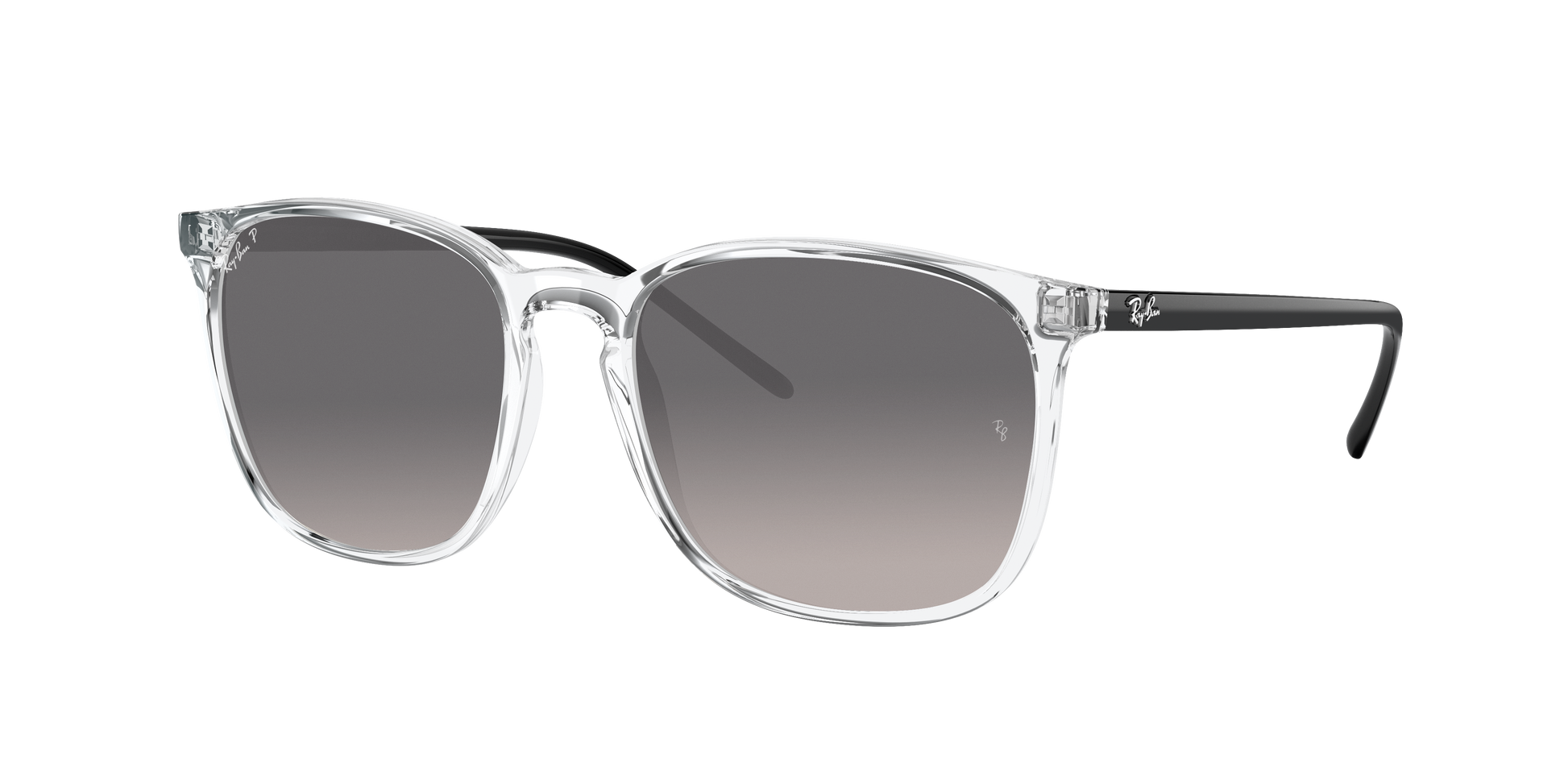 TRANSPARENT, Grey Gradient-Polarized, Rayban