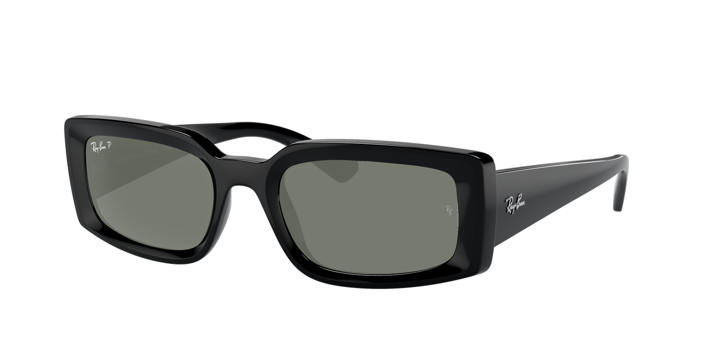 Black, Green-Polarized, Rayban