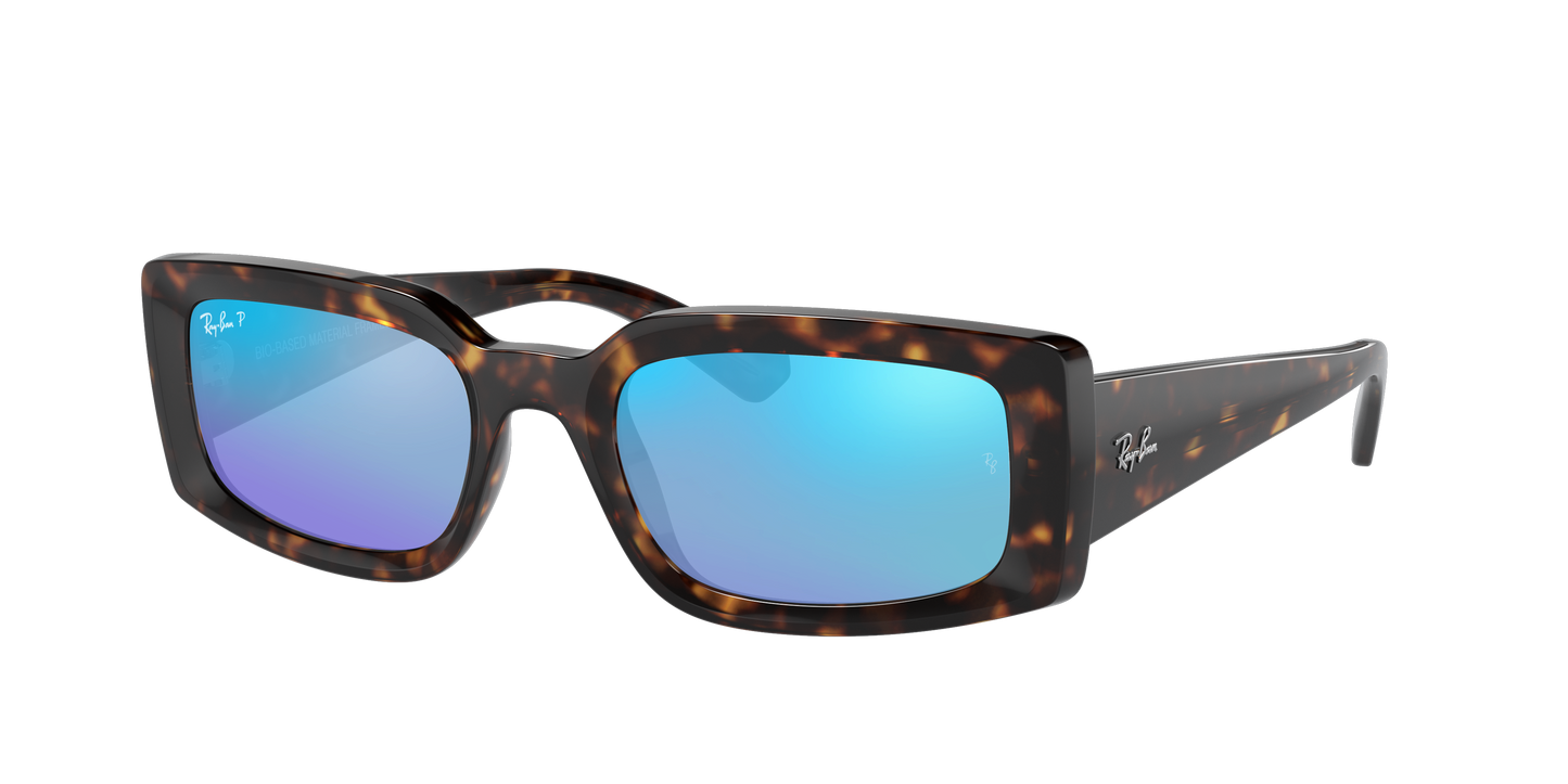 Havana, Mirrored Blue-Polarized, Rayban
