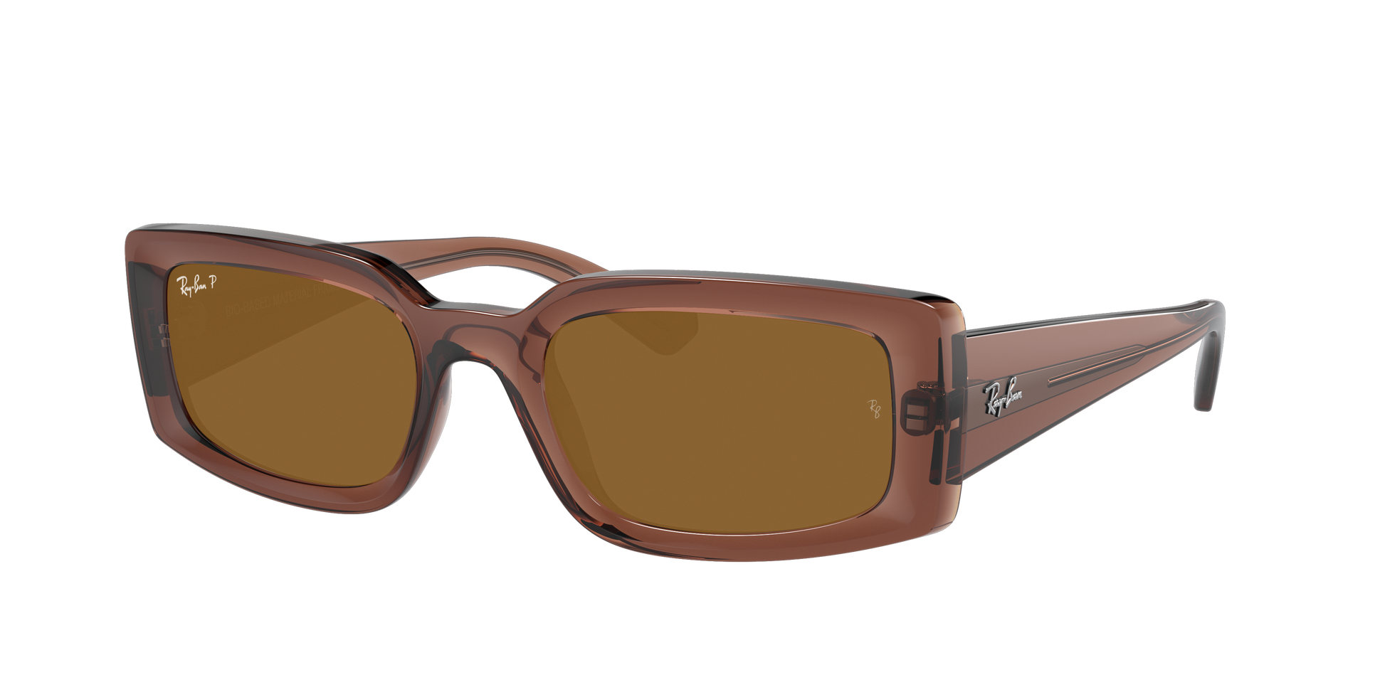 TRANSPARENT BROWN, Brown-Polarized, Rayban