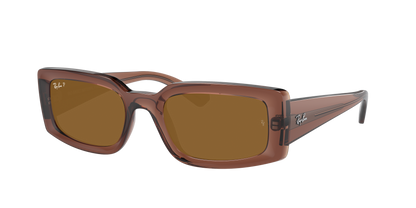 TRANSPARENT BROWN, Brown-Polarized, Rayban