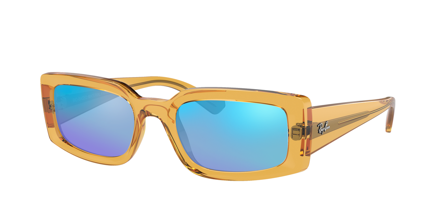 TRANSPARENT YELLOW, Blue-Mirrored, Sunberryrx