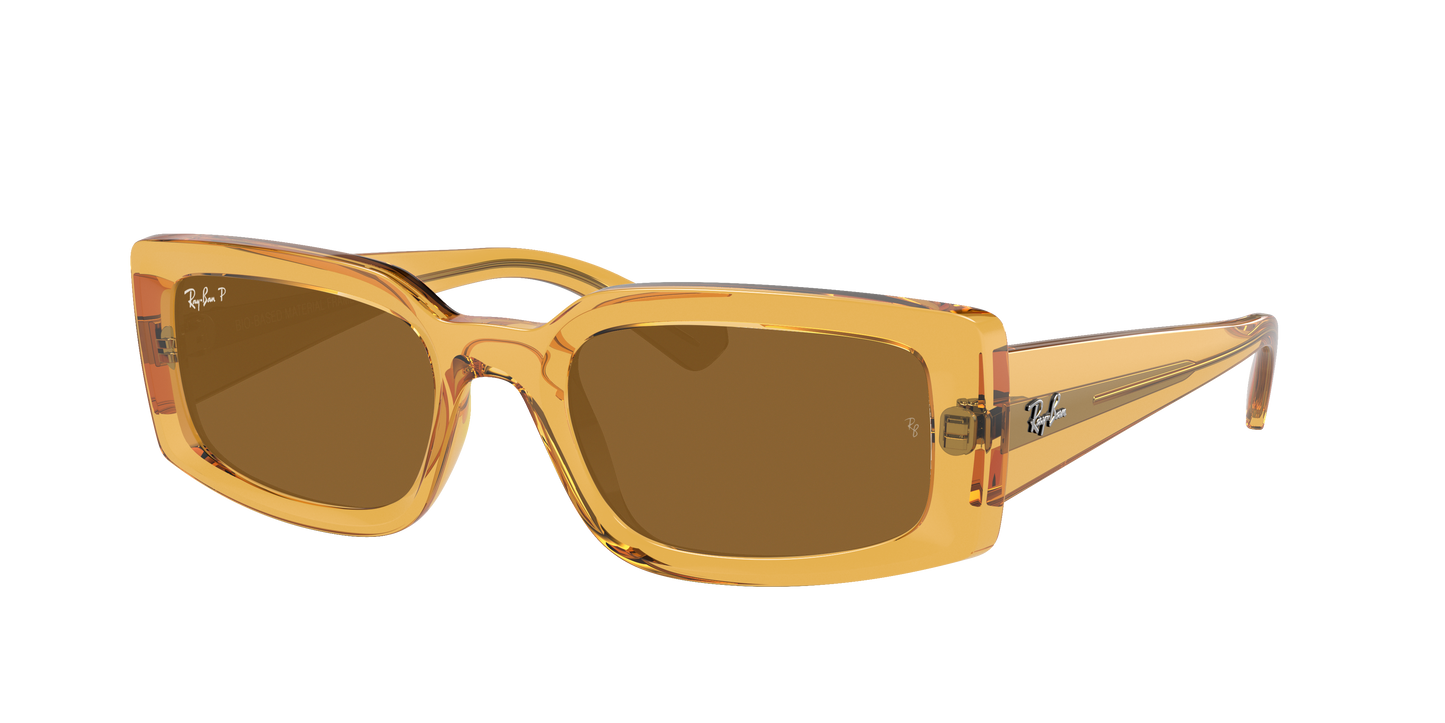 TRANSPARENT YELLOW, Brown-Polarized, Rayban