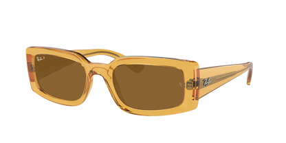TRANSPARENT YELLOW, Brown-Polarized, Rayban
