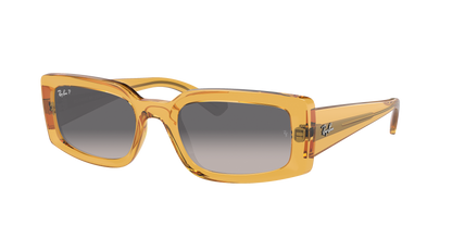 TRANSPARENT YELLOW, Grey Gradient-Polarized, Rayban