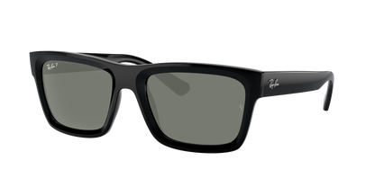 Black, Green-Polarized, Rayban