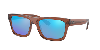 TRANSPARENT BROWN, Blue-Mirrored, Sunberryrx