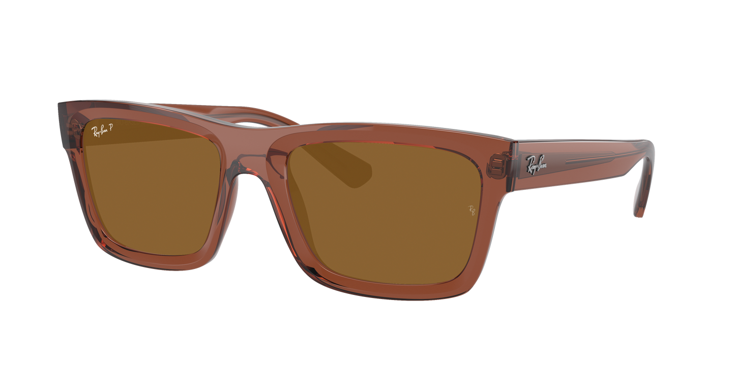 TRANSPARENT BROWN, Brown-Polarized, Rayban